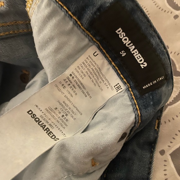 Dsquared2 Skater Mens Jeans Size 50/34 - Picture 12 of 12